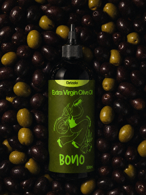 BONO Extra Virgin Olive Oil 500 ml squeeze bottle